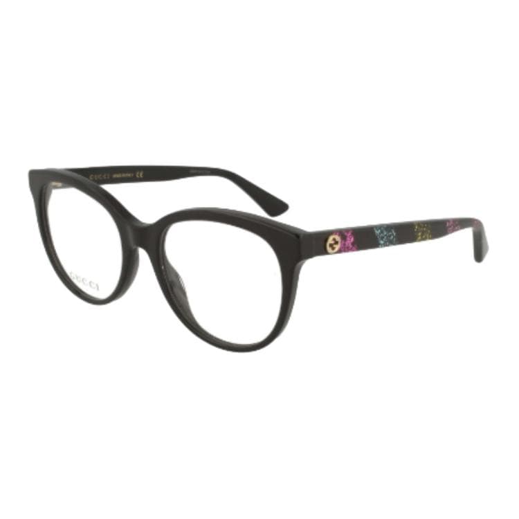 Оправа GUCCI Frame серия Оригинальный дизайн Квадратные очки Мужские Черные - изображение 1
