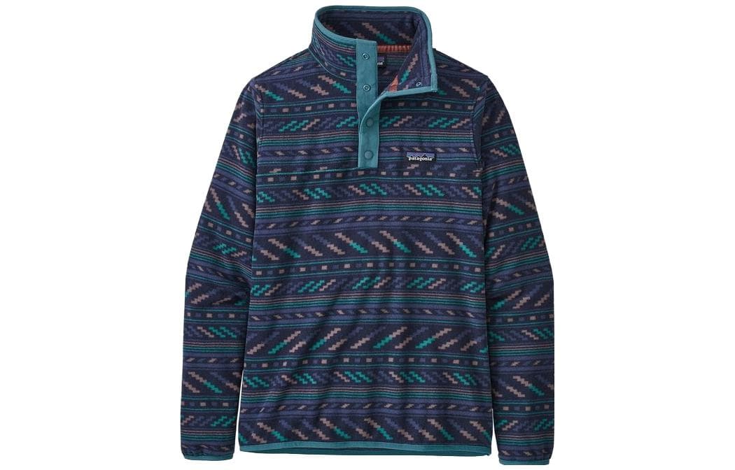 Худи patagonia W'S MICRO D SNAP-T PULLOVER Logo - изображение 3