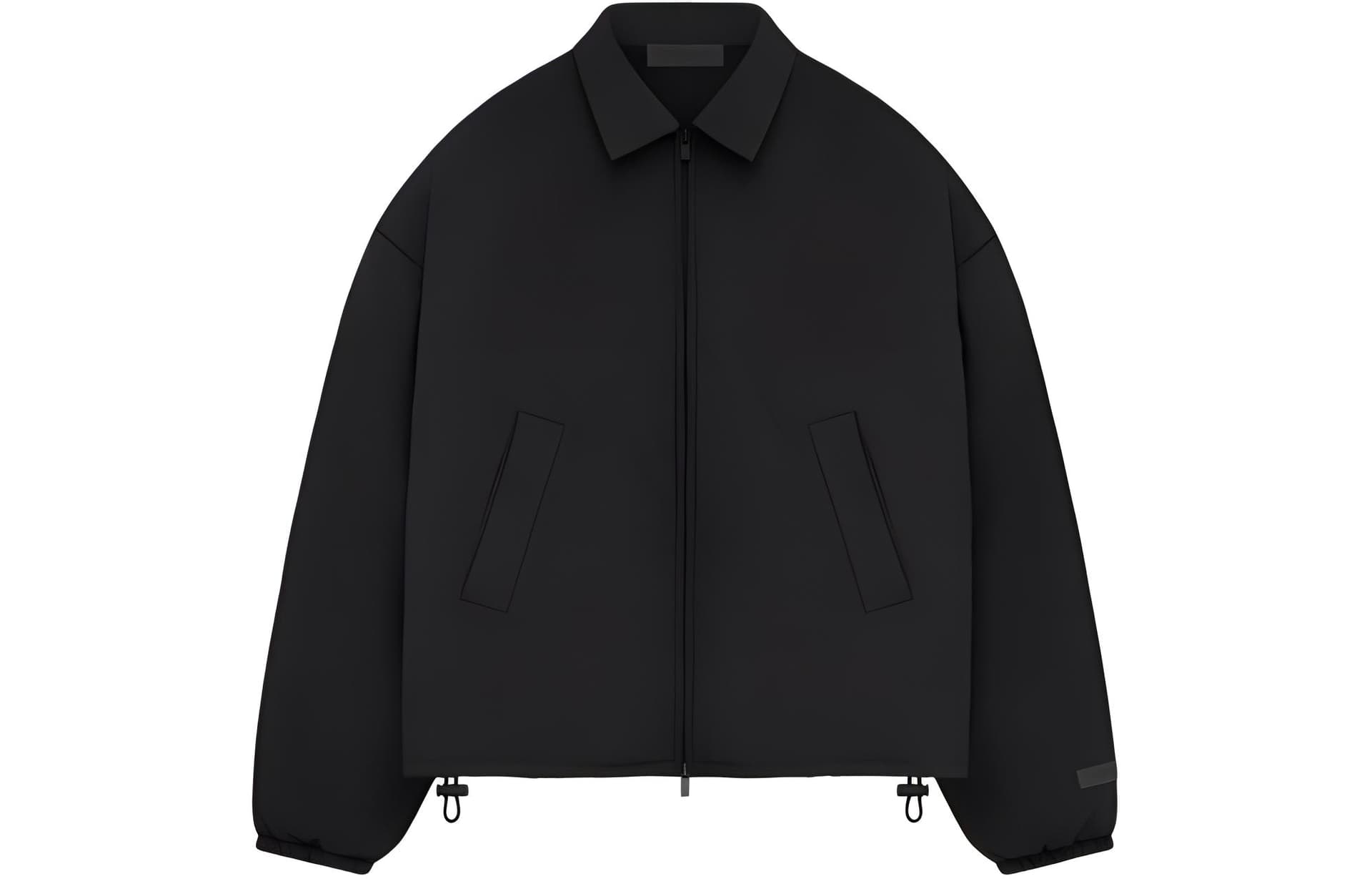 Куртка Fear of God Essentials SS24 drop2 Womens Filled Bomber Jet Black - изображение 1