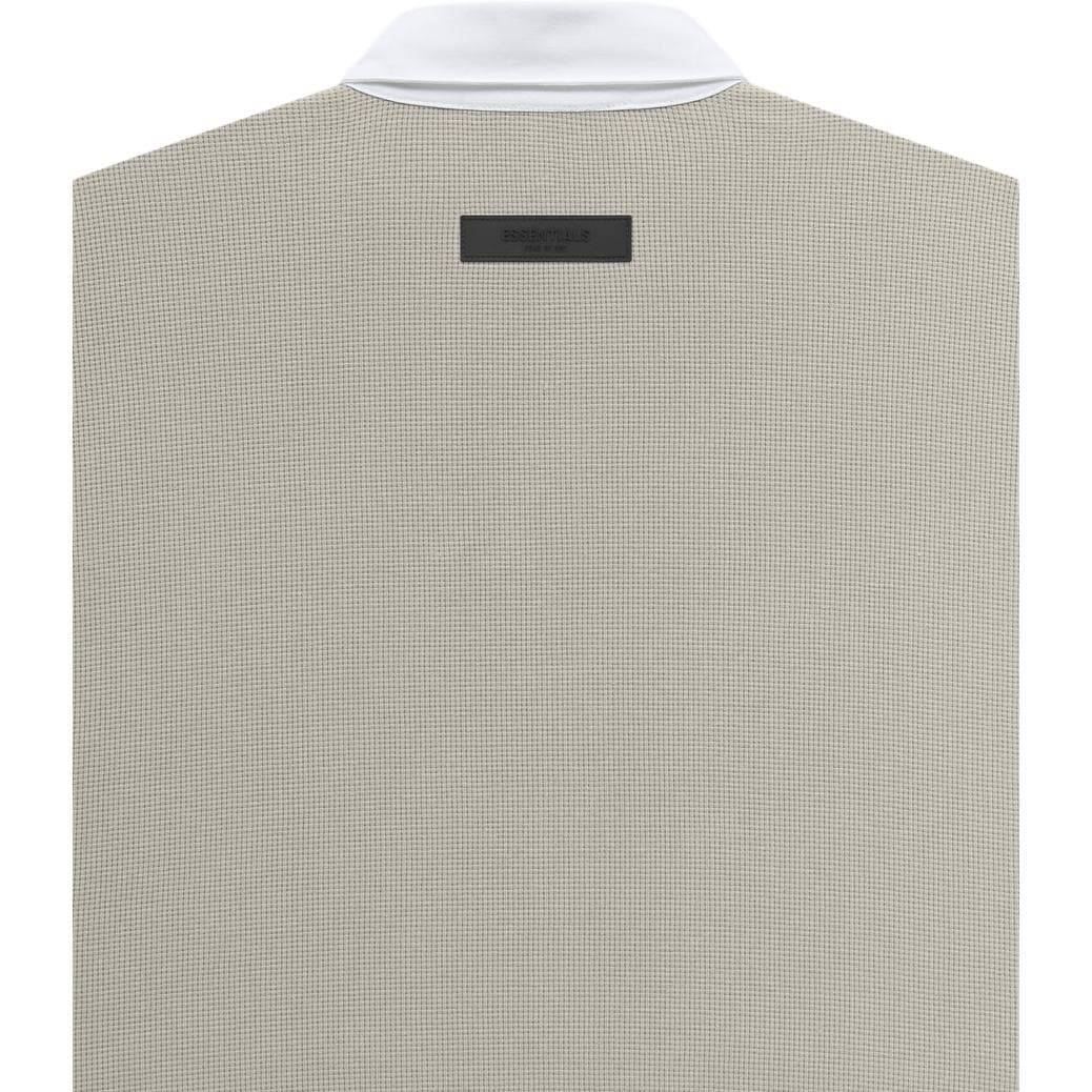 Поло Fear of God Essentials SS23 Waffle Henley Rugby Seal LogoPolo - изображение 5