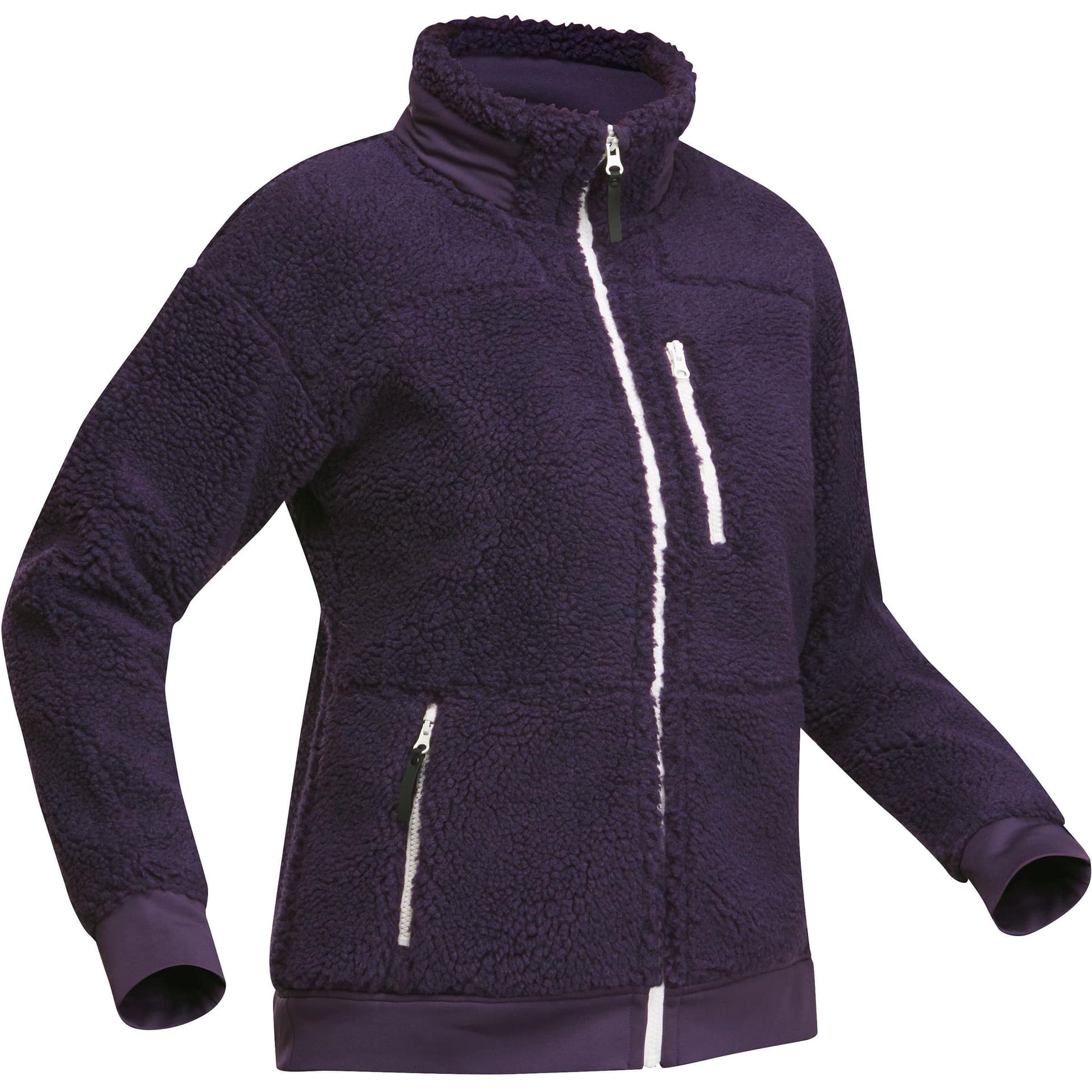 Куртка DECATHLON SH500 Куртки и пальто Женские Глубокий баклажано-фиолетовый - изображение 1