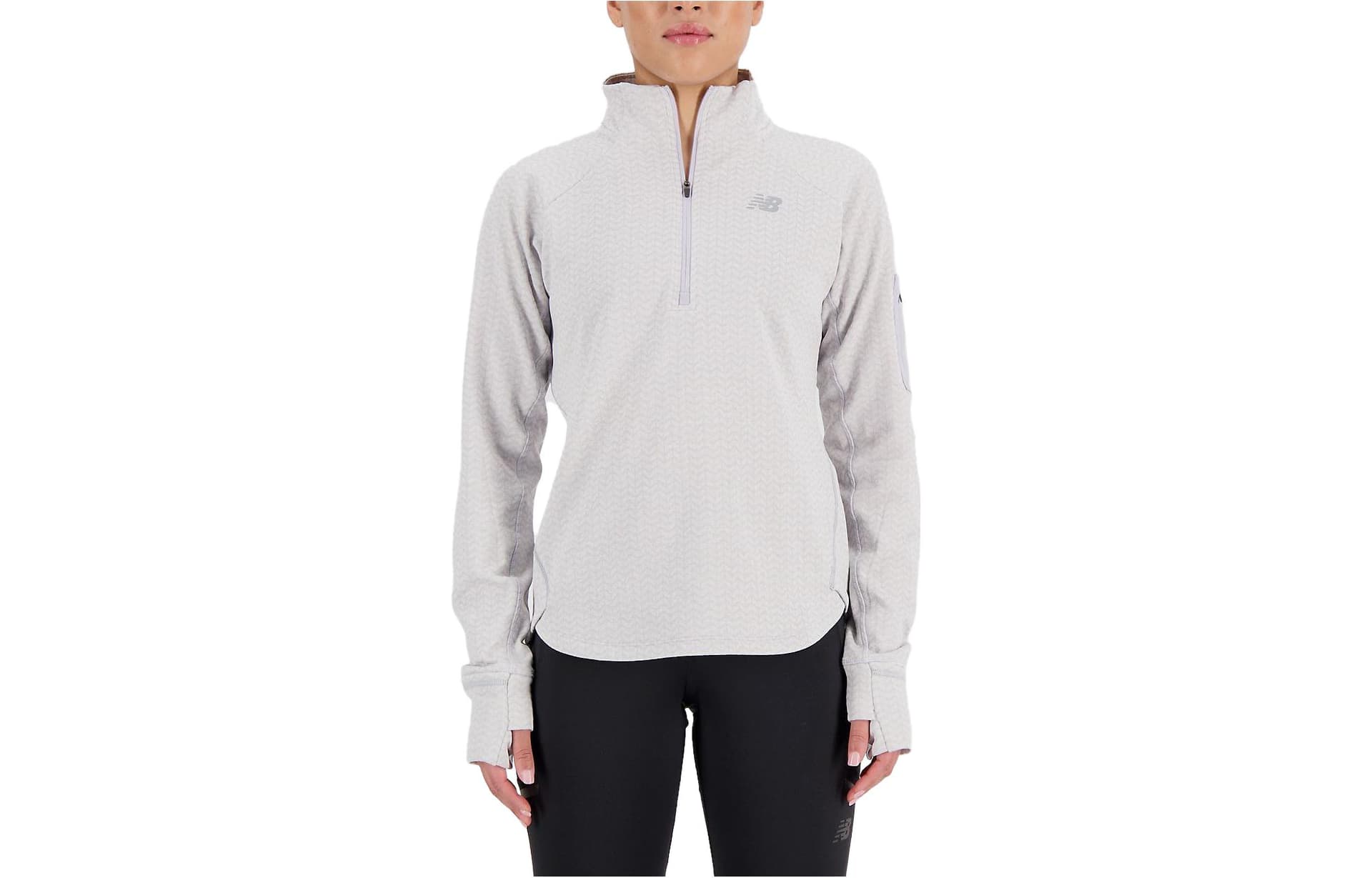 Худи New Balance Heat Grid Half Zip - изображение 1