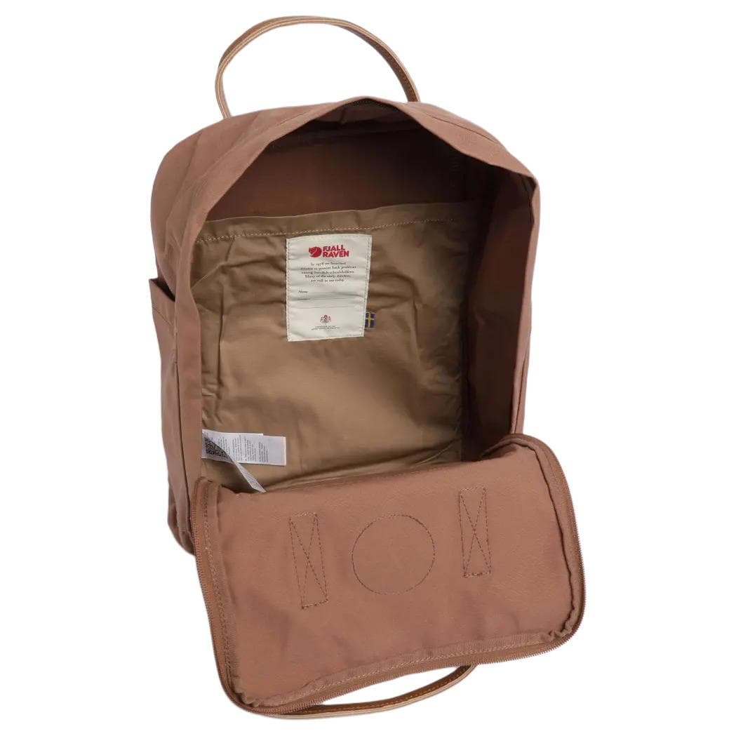Fjallraven Kanken 16L Outdoor Рюкзак Сумка Полиэстер Фундук Пальма Унисекс - изображение 4