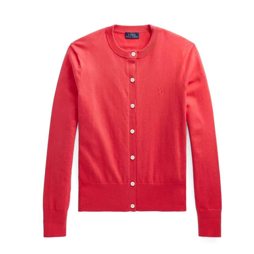 Кофта Polo Ralph Lauren SS23 Трикотаж Straight Fit Version Женские Красный - изображение 1