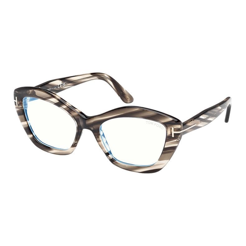 Оправа TOM FORD Пластиковая оправа Figured оправы для очков Унисекс Tortoiseshell - изображение 1