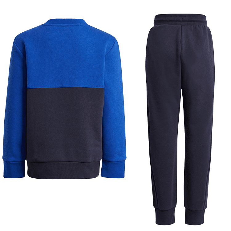 Adidas Originals Повседневная Спортивная Одежда CREW SET Королевский Синий Легенда Чернила Синий Детский - изображение 2