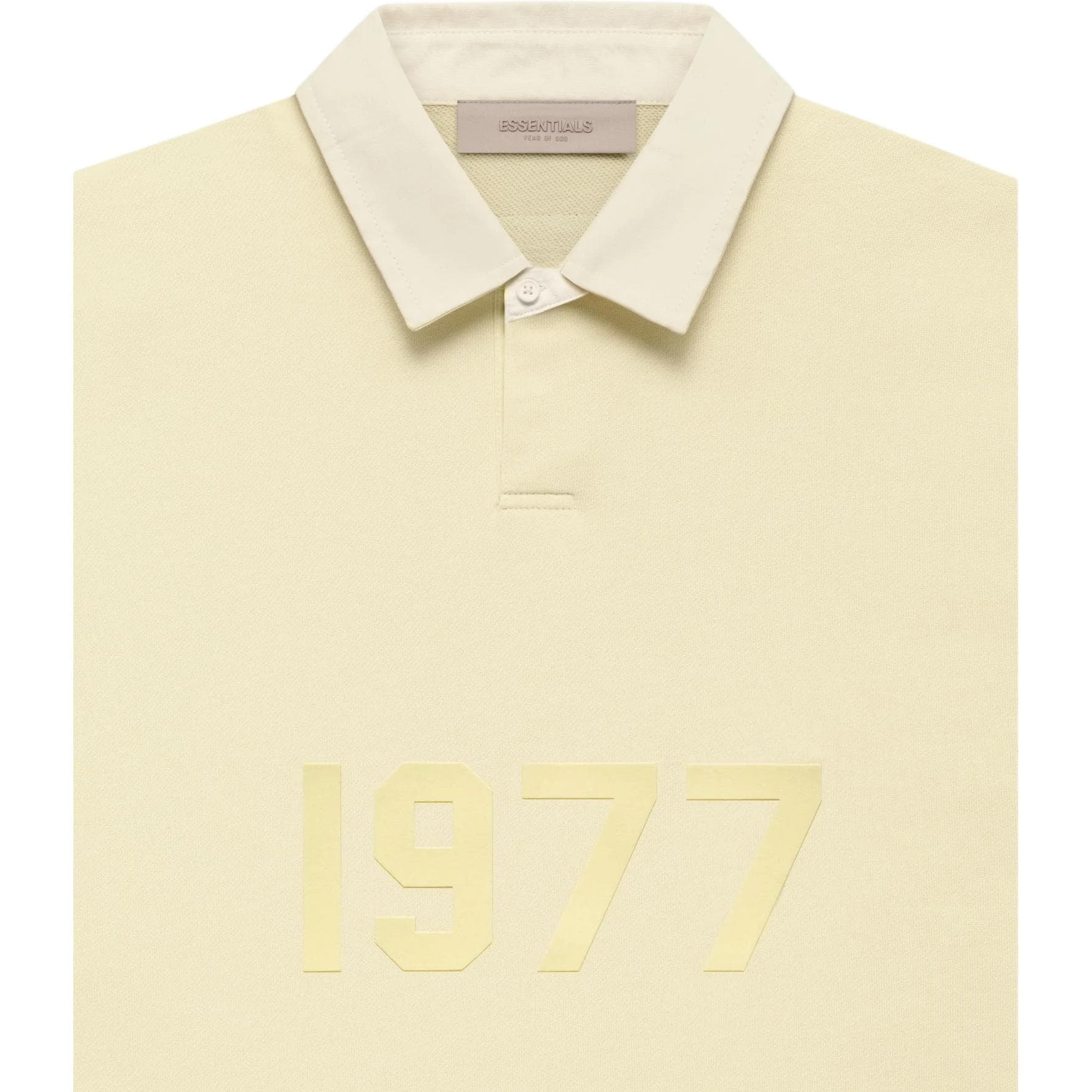 Поло Fear of God Essentials FW22 Henley Rugby Canary Polo - изображение 4