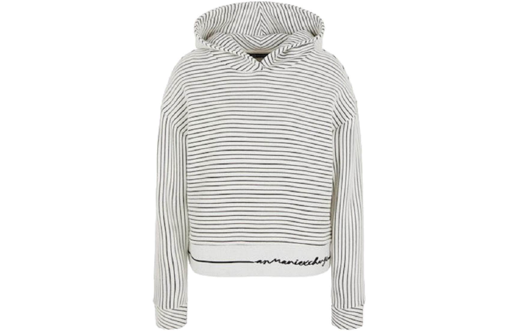 Кофта ARMANI EXCHANGE Heavy Jersey Cotton Hooded Sweatshirt - изображение 1