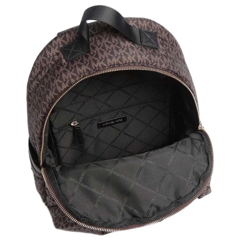 Рюкзак Michael Kors MK Logo Backpack Brown - изображение 4