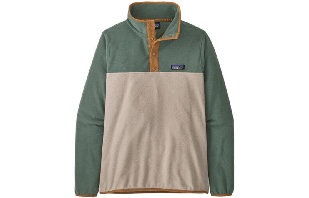 Худи patagonia W'S MICRO D SNAP-T PULLOVER Logo - изображение 7