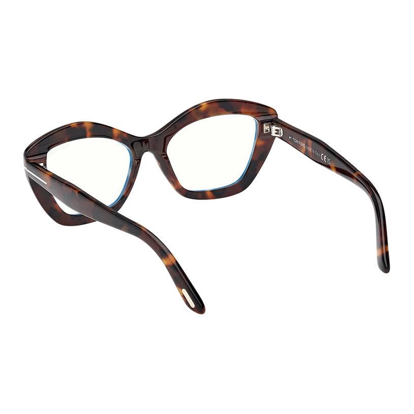 Оправа TOM FORD Пластиковая оправа Figured оправы для очков Унисекс Tortoiseshell - изображение 5