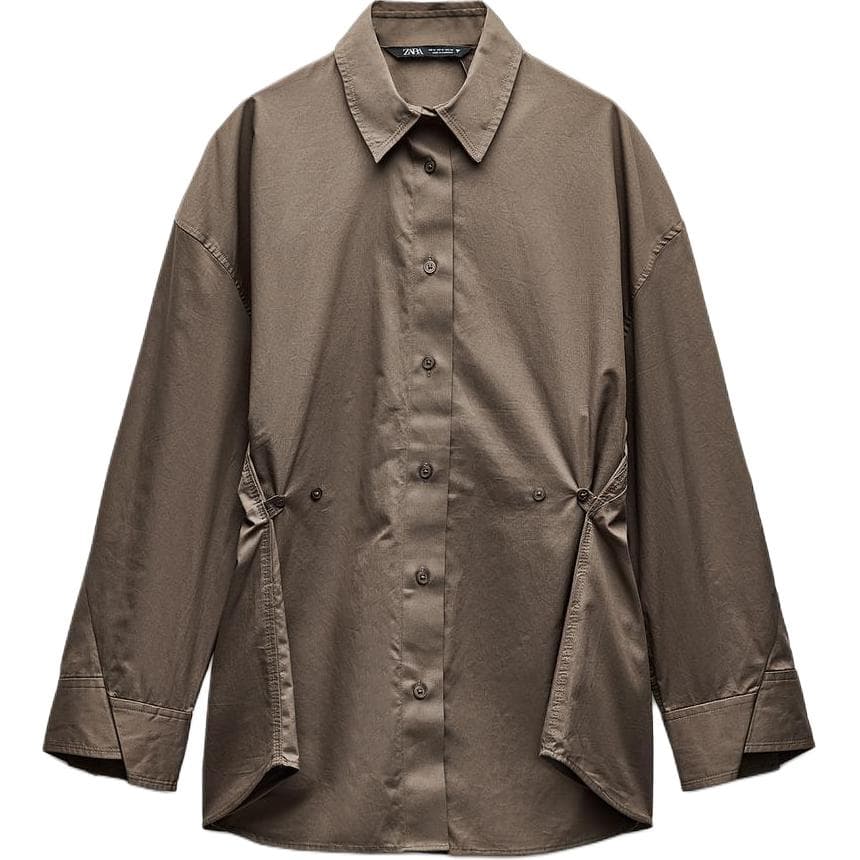 Блузка ZARA Trf Женские Рубашки - изображение 1