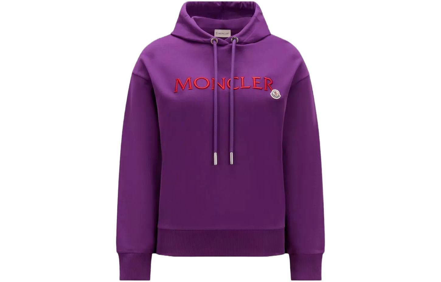 Худи Moncler Embroidered Logo Hoodie - изображение 1