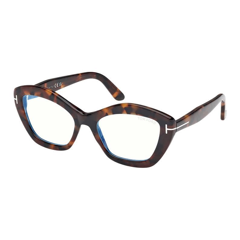 Оправа TOM FORD Пластиковая оправа Figured оправы для очков Унисекс Tortoiseshell - изображение 1