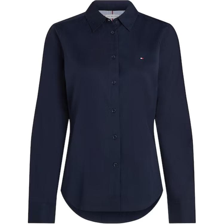 Tommy Hilfiger Рубашка Женская Синяя - изображение 1