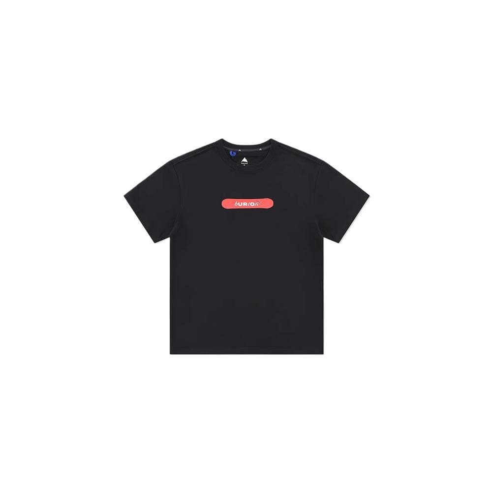 Футболка BURTON PHOTO SS25 T Рубашка Унисекс Черная - изображение 1