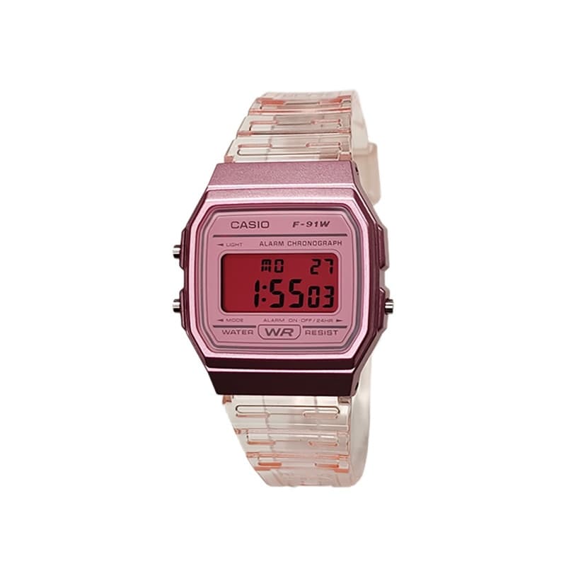 Часы CASIO F-91WS-4 Pink - изображение 1