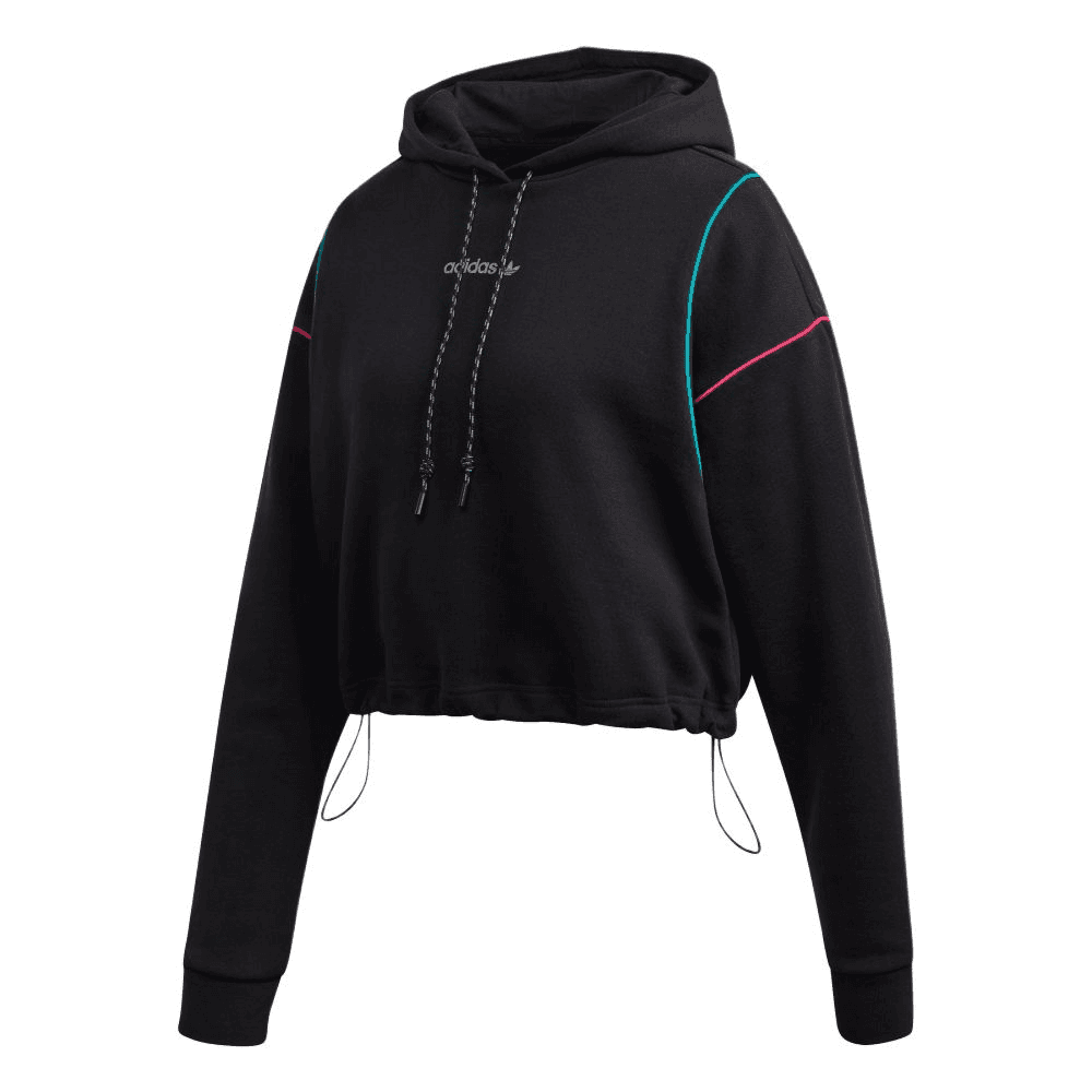 Худи Adidas Originals Толстовка Женская Черная - изображение 1