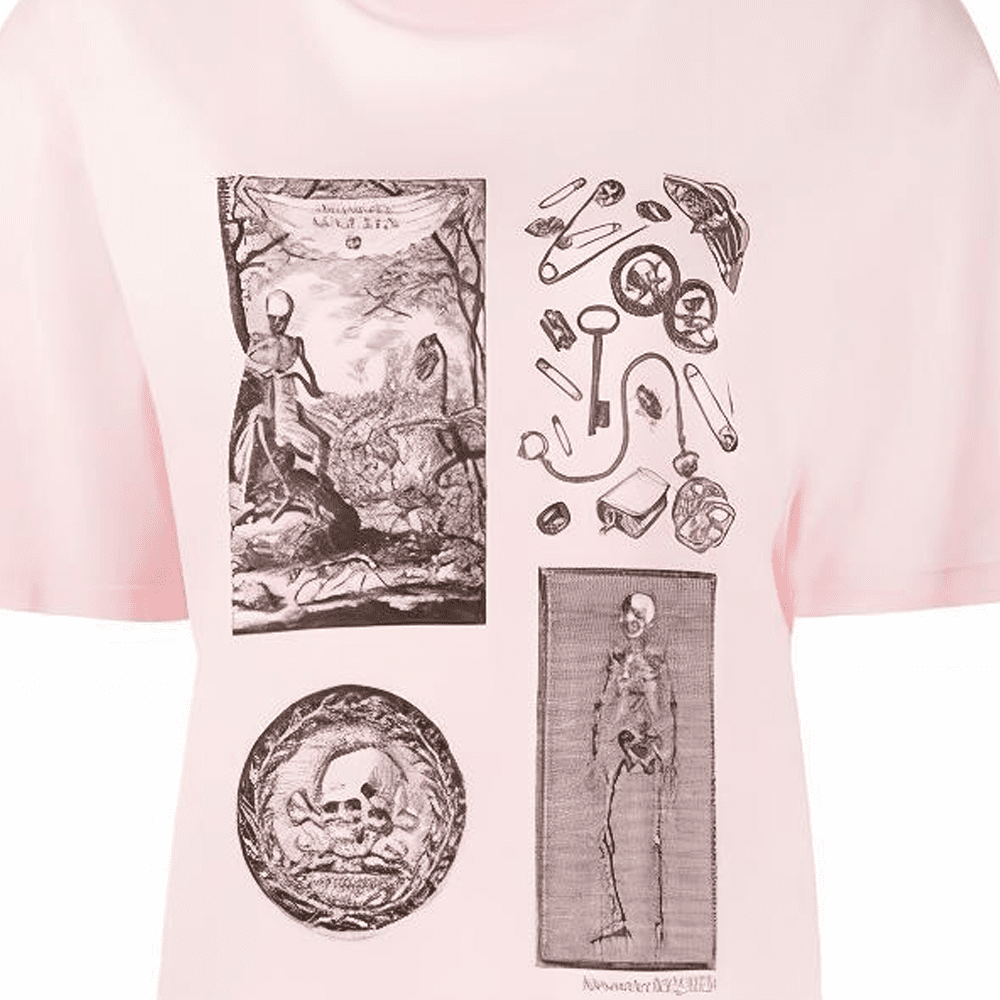 Футболка Alexander McQueen SS21 T - изображение 2