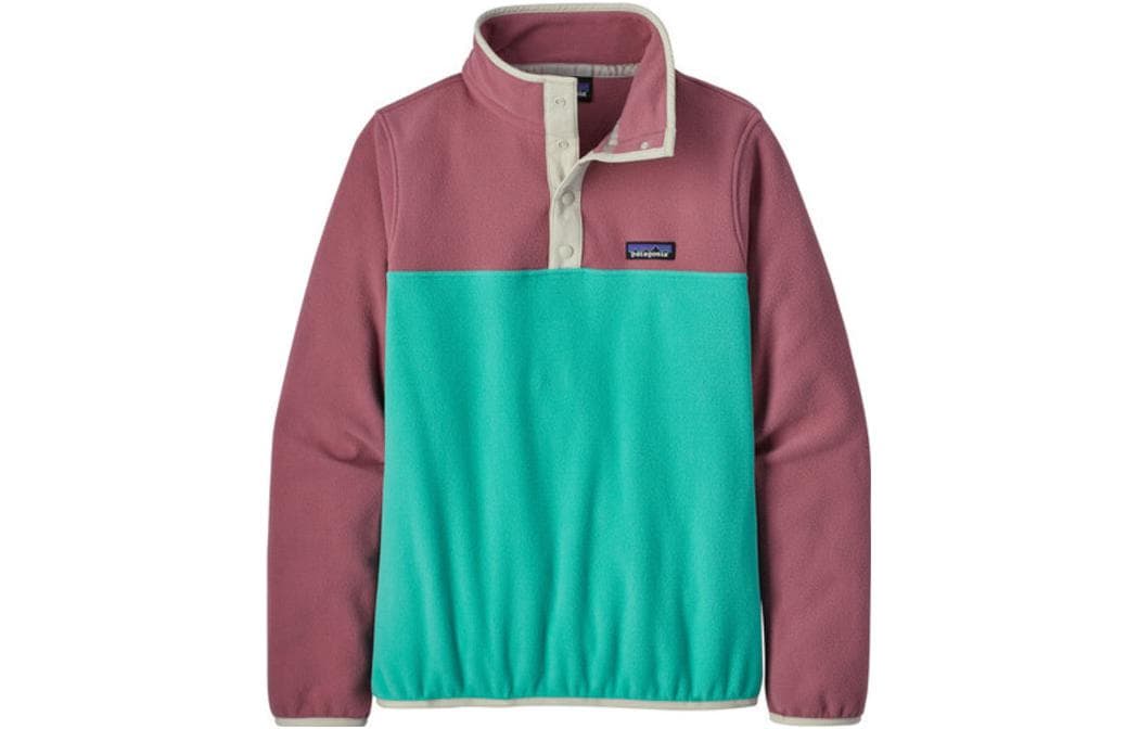 Худи patagonia W'S MICRO D SNAP-T PULLOVER Logo - изображение 6
