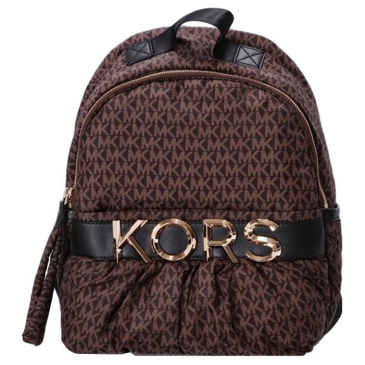Рюкзак Michael Kors MK Logo Backpack Brown - изображение 1
