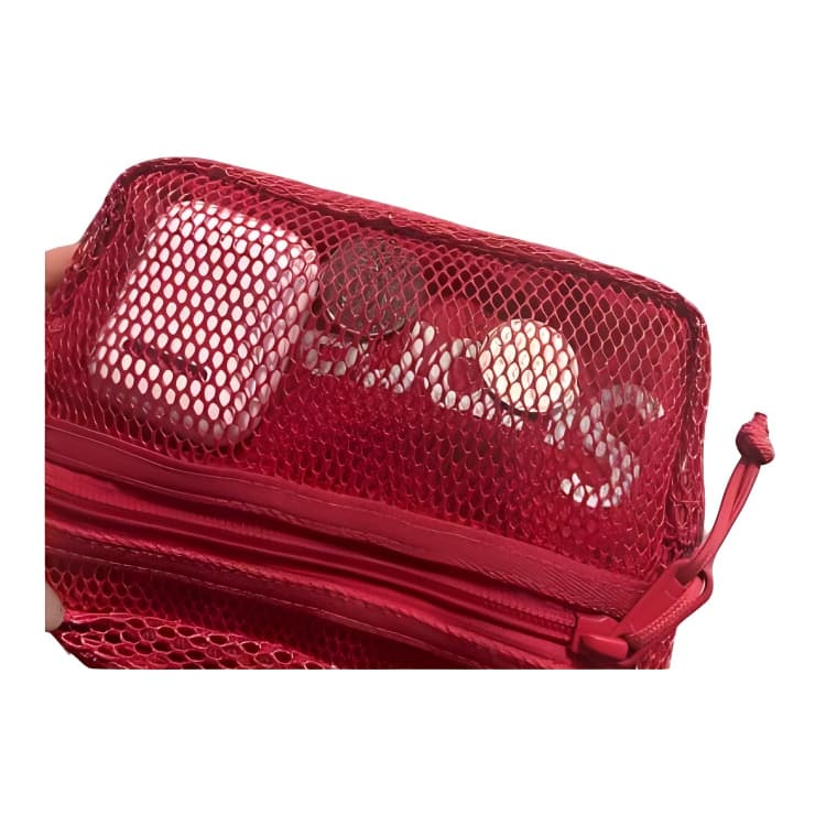 Сумка через плечо Supreme Nylon Phone Bag Red - изображение 3