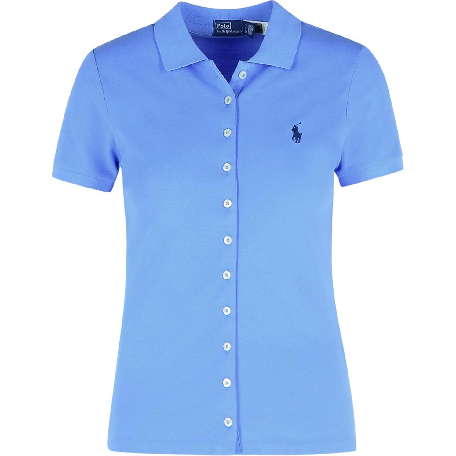 Блузка Polo Ralph Lauren Рубашка Женская Синяя - изображение 1