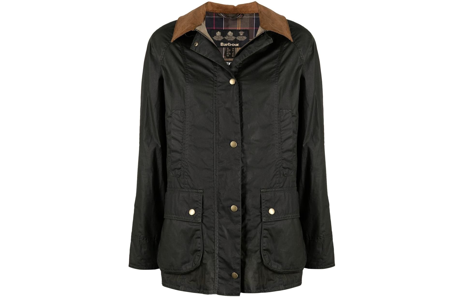 Куртка Barbour Оливково-зеленая Женская Куртка - изображение 1