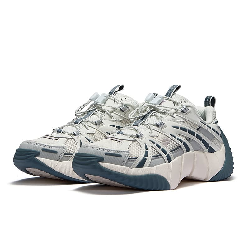 Кроссовки FILA FUSION BONE II Vertebra Shoes 2 Низкий Топ Повседневная Обувь Женская Молочно-Белая - изображение 2