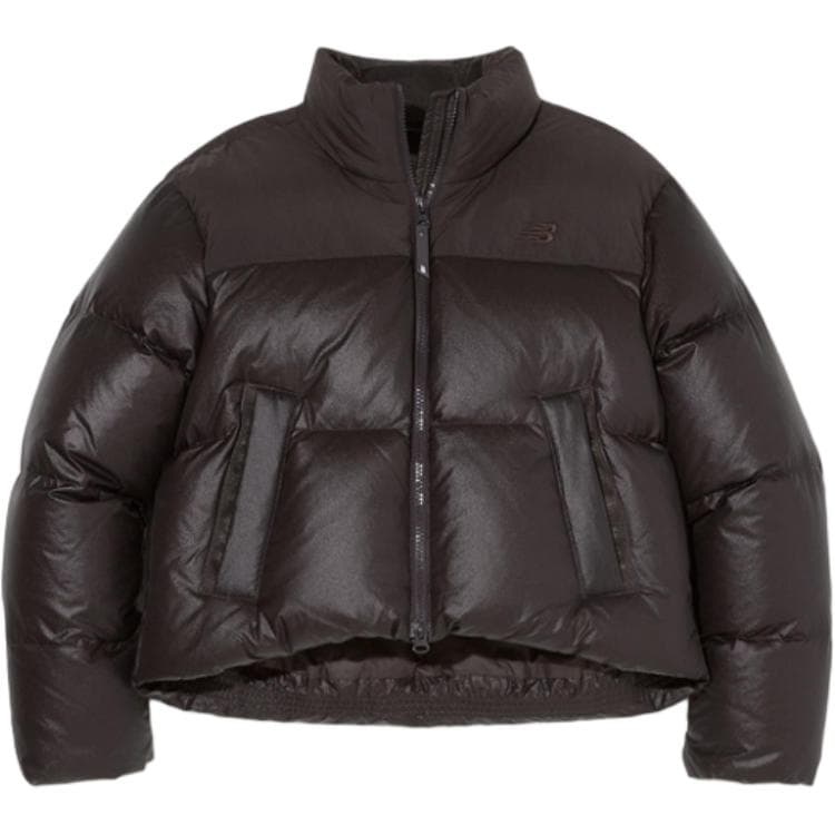 Куртка New Balance Куртки и Пальто Женские Коричневые - изображение 1