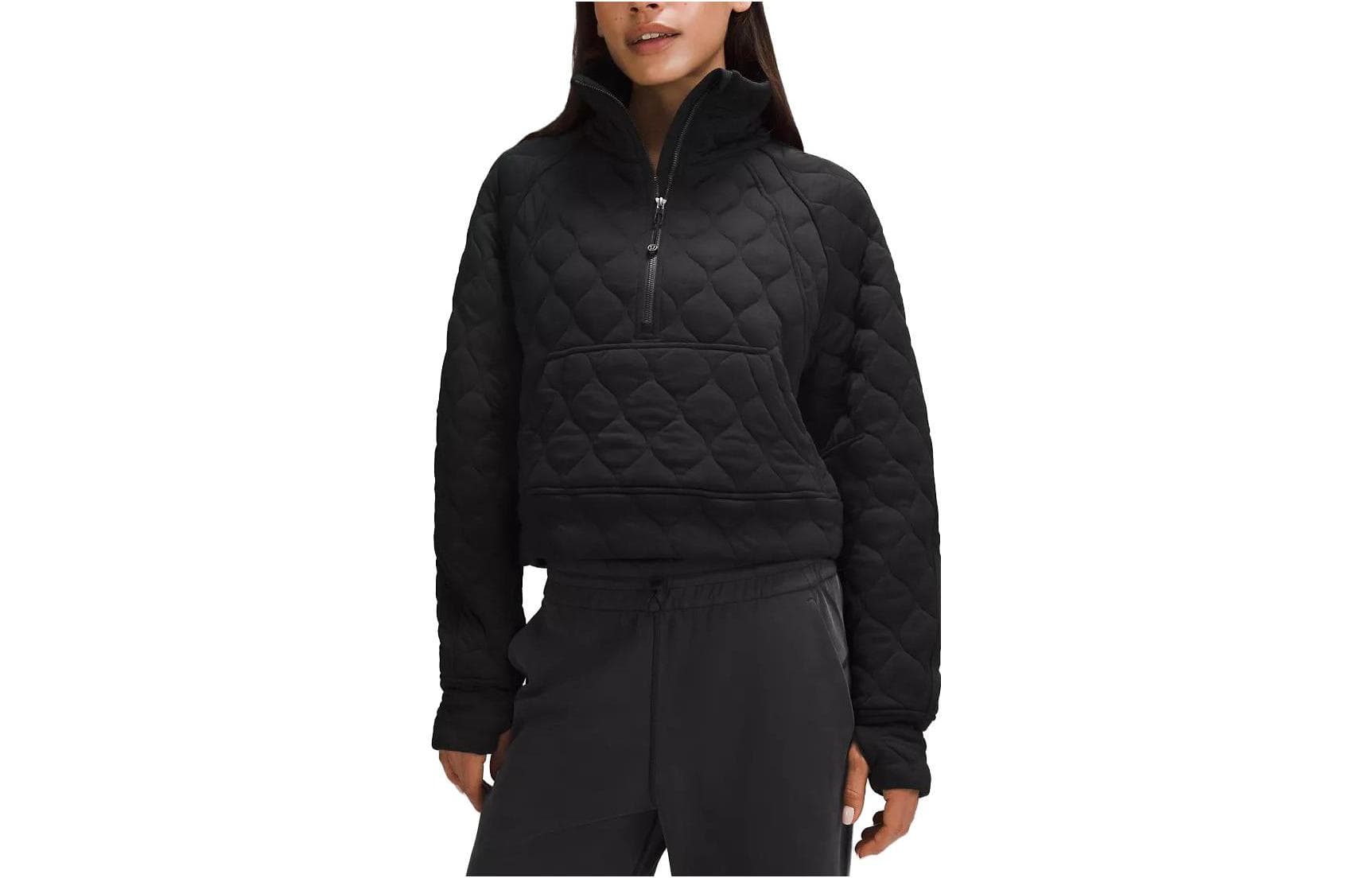 Худи lululemon Scuba Oversized Quilted Half Zip - изображение 1