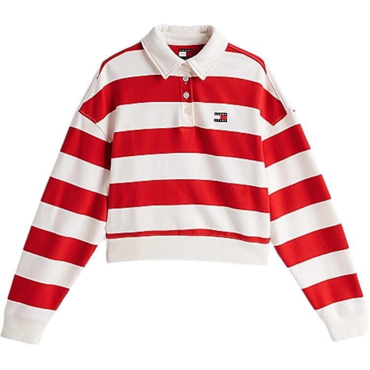 Поло Tommy Hilfiger Женское Красное - изображение 1