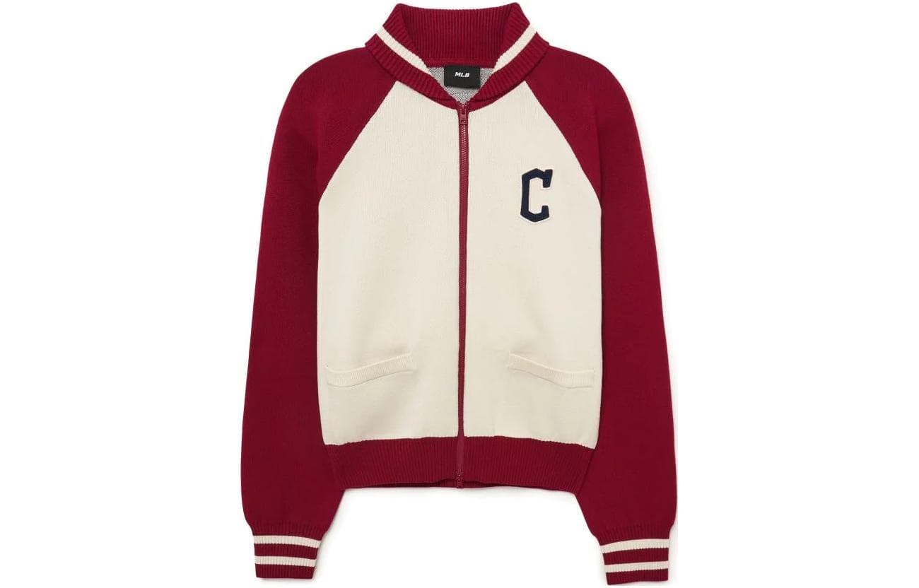 Кофта MLB Varsity Cardigan Cleveland Guardians - изображение 1