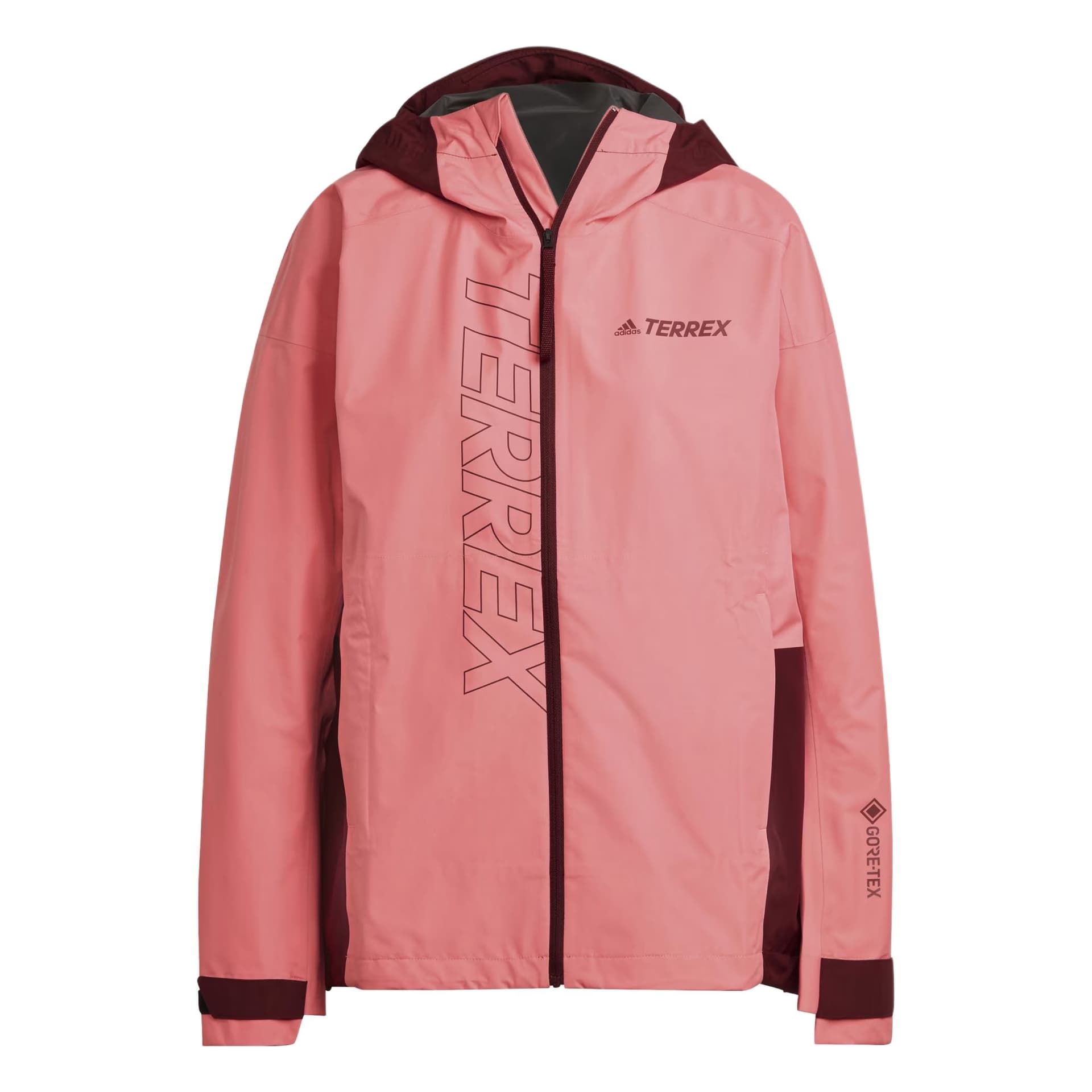 Куртка adidas Terrex Куртки и Пальто Женские Ярко-Розовый Красный - изображение 1