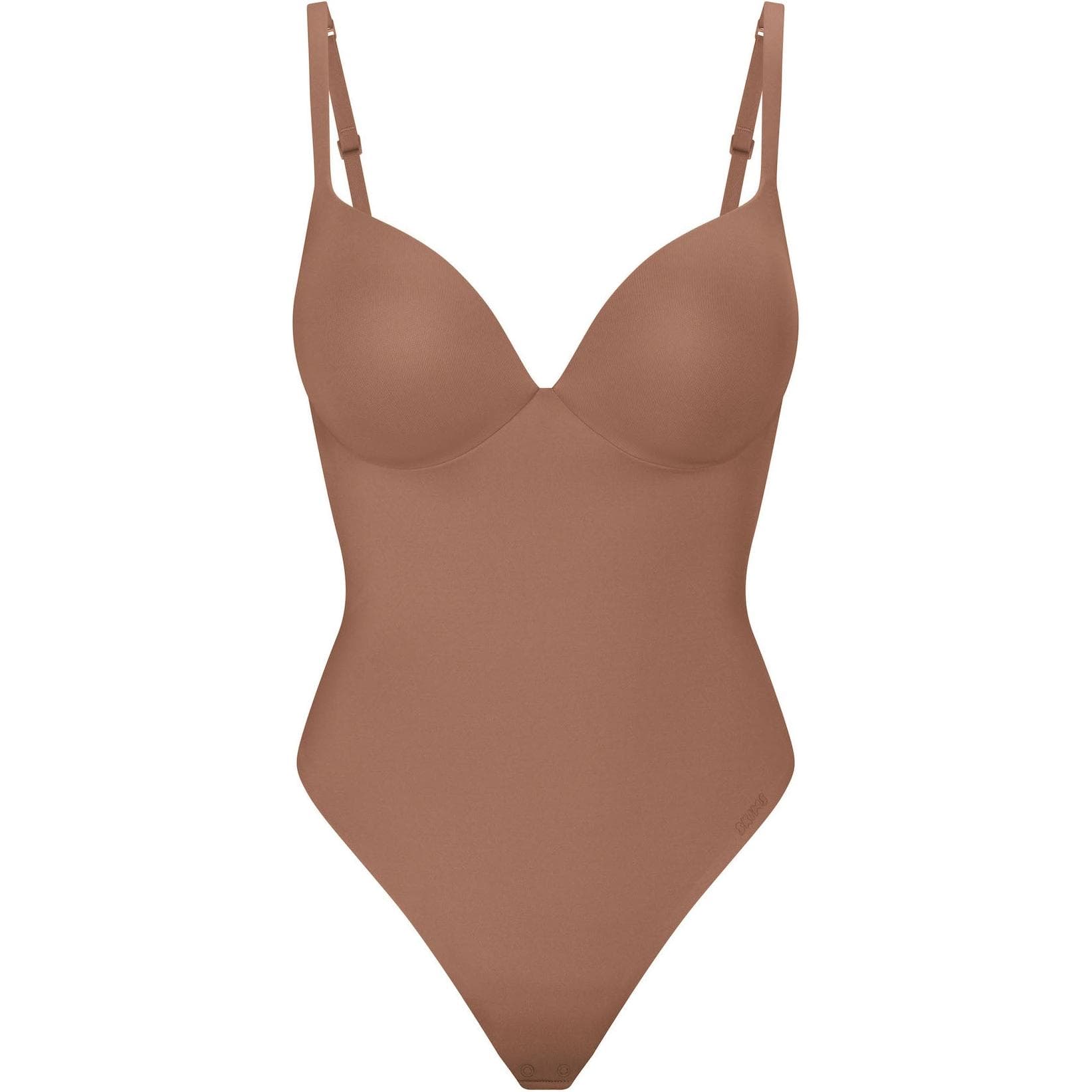 SKIMS SS25 Ultimate Тело PUSH UP Стринг Комбинезон Женский Sienna Охра - изображение 1