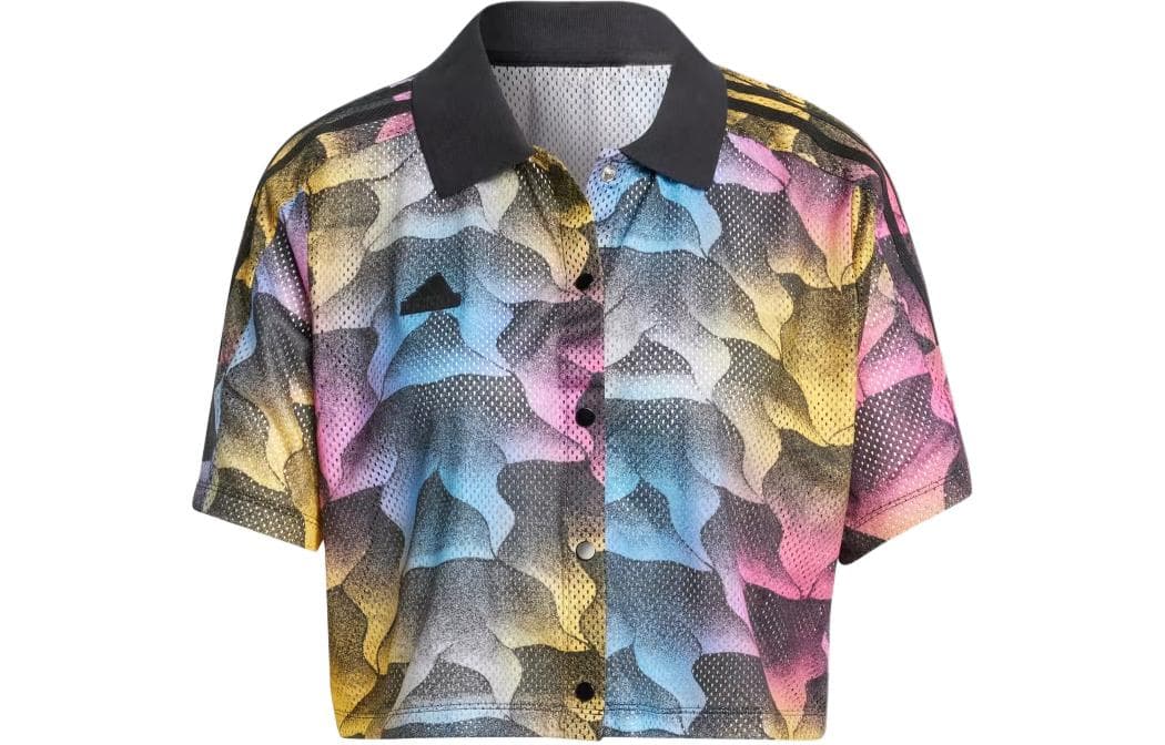 Блузка adidas Tiro Print Mesh Slimmer Shirt - изображение 1