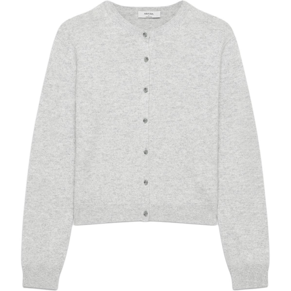 ARITZIA Плюшевый кардиган с круглым узором Bare Плюшевый кардиган с круглым узором средней длины - изображение 1
