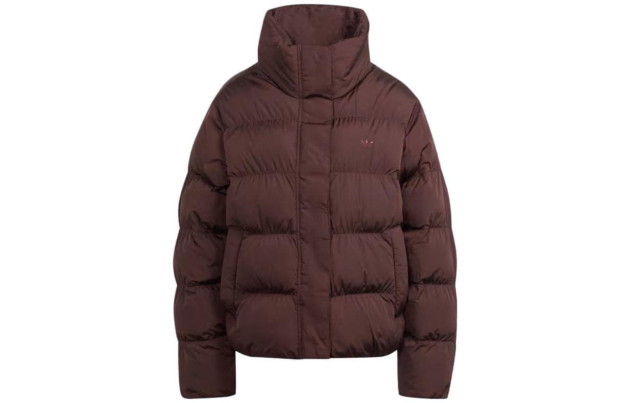 Куртка adidas originals Short Vegan Puffer Jacket Logo - изображение 1