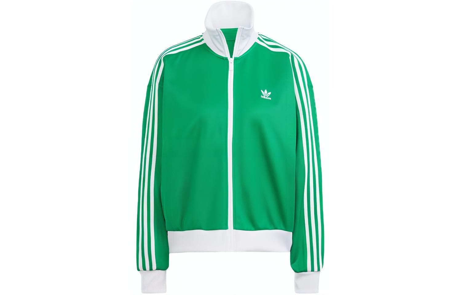 Куртка Adidas Originals Adicolor Куртка Женская Зеленая - изображение 1