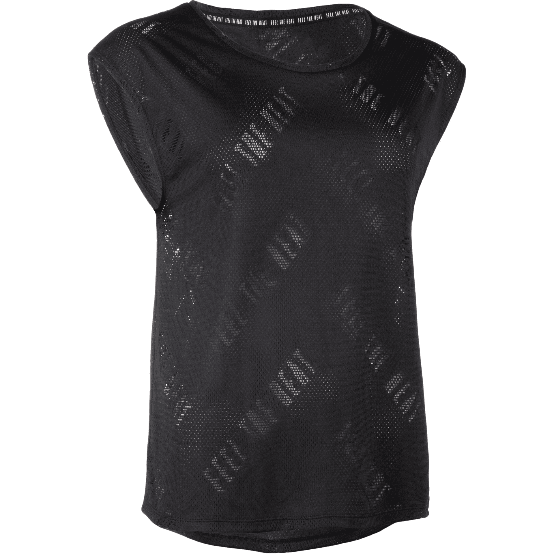 Футболка DECATHLON T-рубашка женская черная - изображение 1