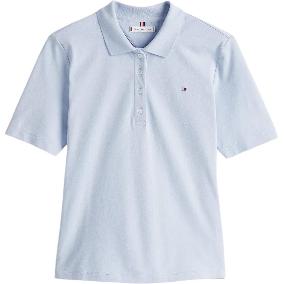 Поло Tommy Hilfiger Женское Светло-Синий - изображение 1