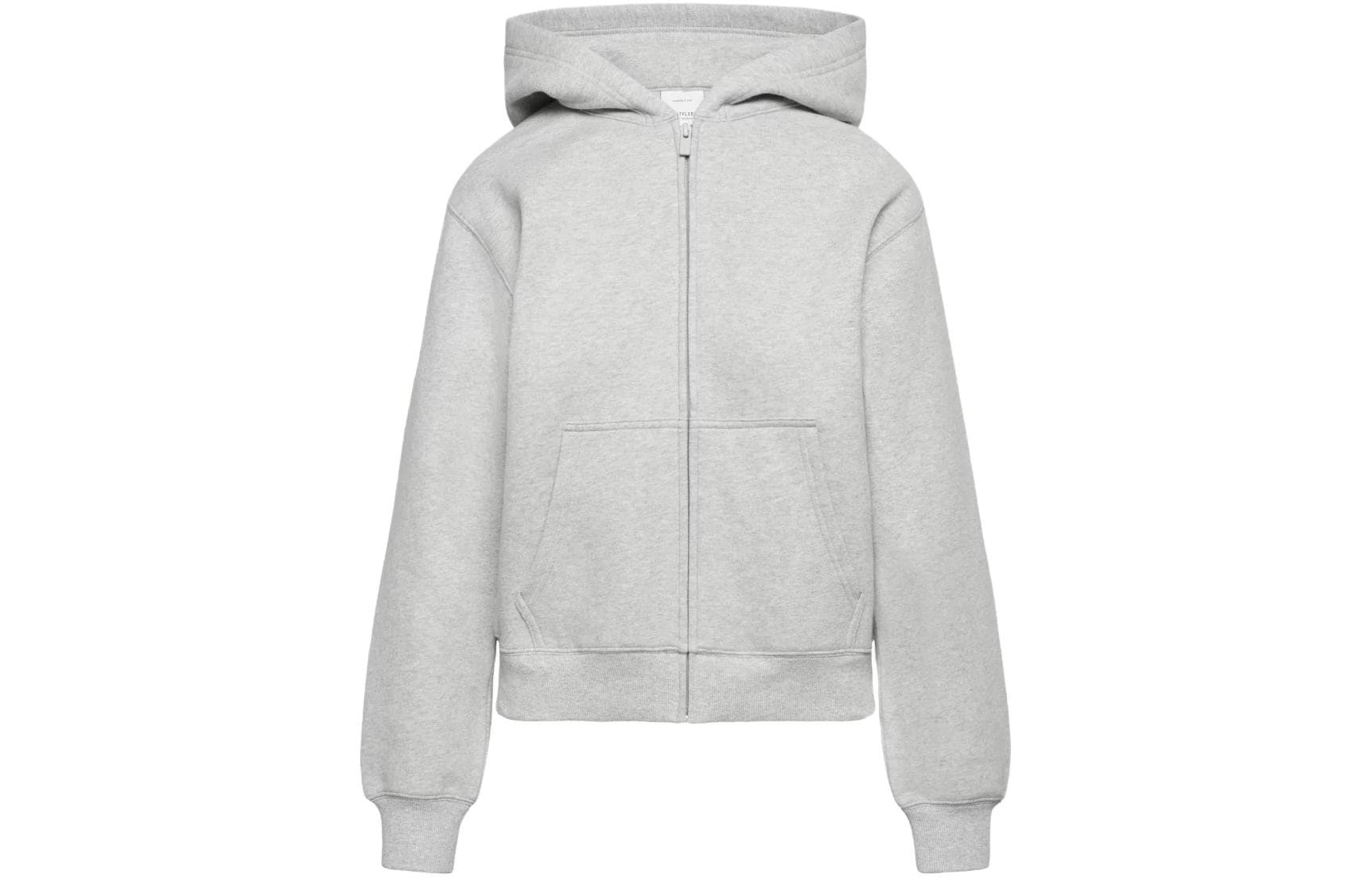 Худи ARITZIA Уютный флис Идеальная молния толстовка с флисовой подкладкой капюшон спущенные плечи длинные рукава - изображение 7