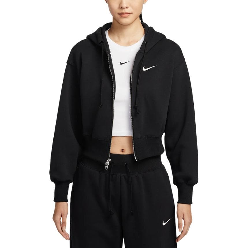 Куртка Nike Куртки и Пальто Женские Черные - изображение 3