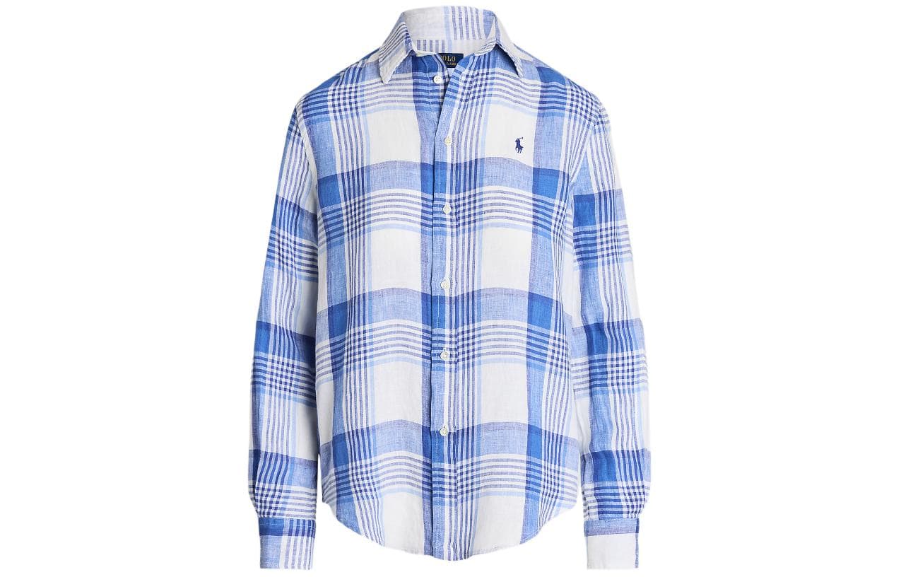 Блузка Polo Ralph Lauren Рубашка Смешанная Материал Женский Многоцветный - изображение 1