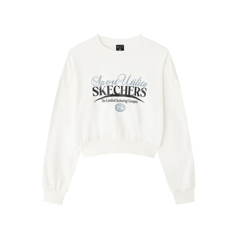 Худи Skechers Sports League Collection Толстовка Женское Зефирно-белый - изображение 1