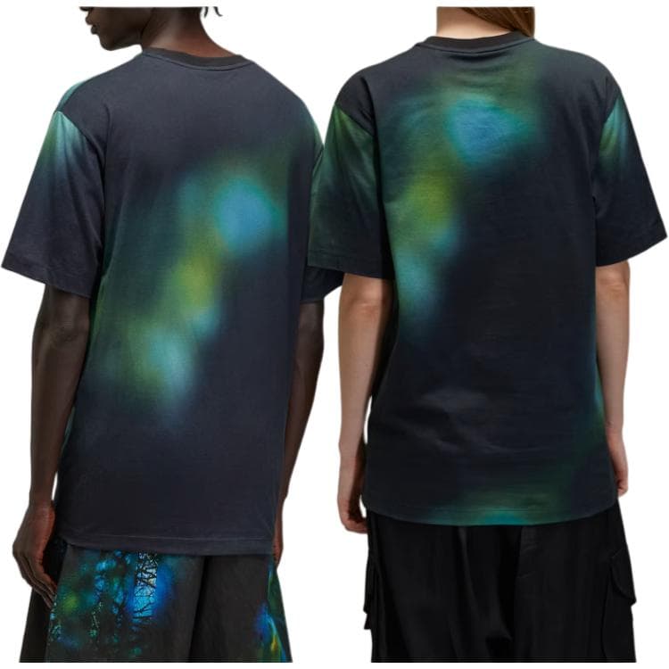 Футболка Y-3 Logo Round Neck Drop Shoulder Short Sleeve T-Shirt Unisex Green - изображение 2