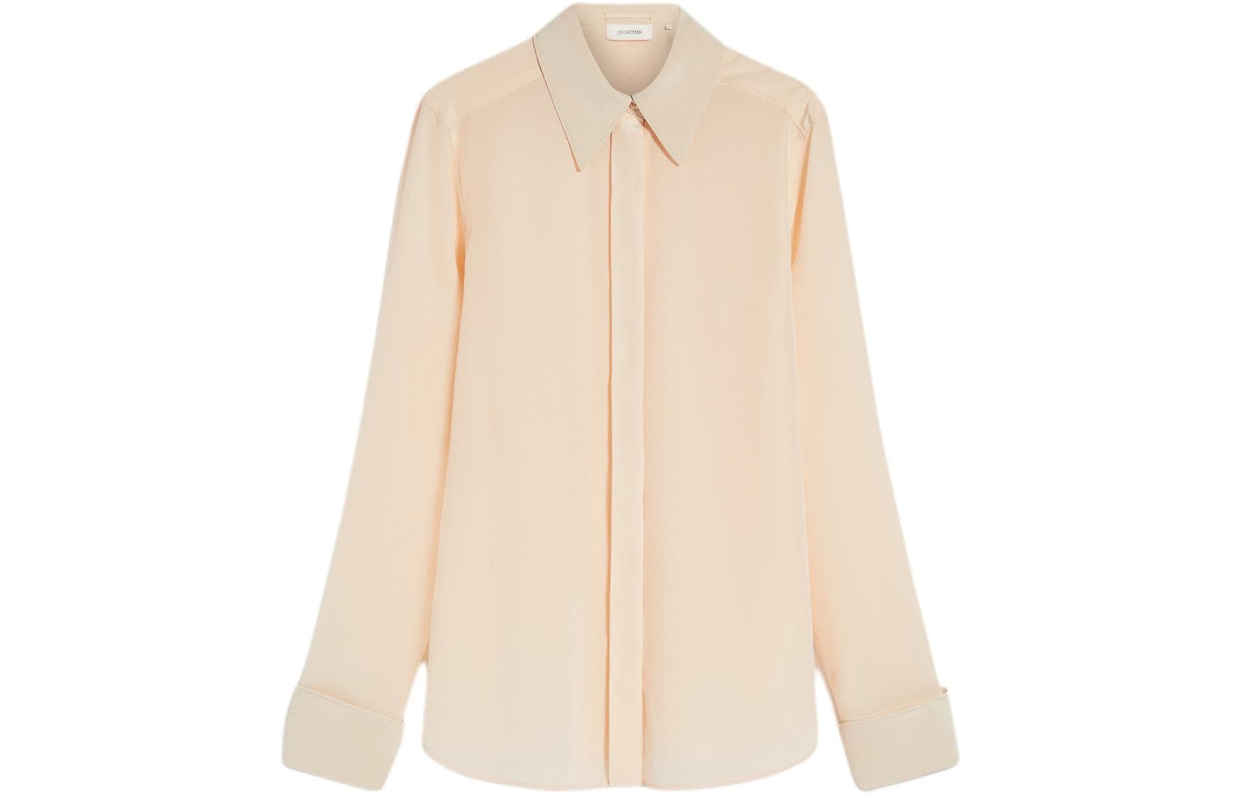 Блузка MaxMara Lelia Slim-Fit Pure Silk Shirt - изображение 1