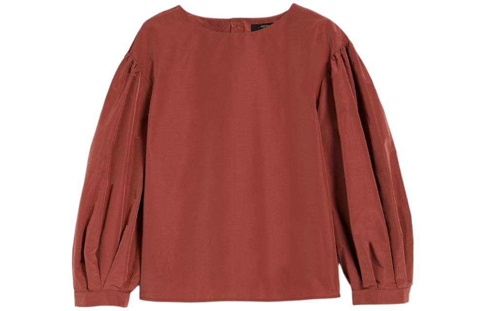 Блузка WEEKEND MaxMara Zeus Taffeta blouse - изображение 1
