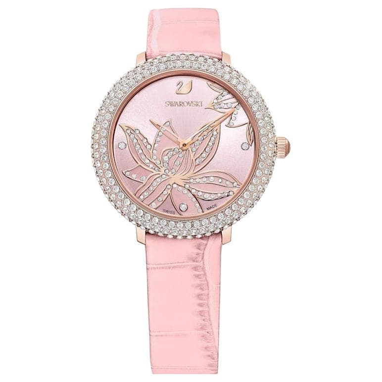 Механические часы Swarovski Quartz Watch 34mm Pink Dial - изображение 1