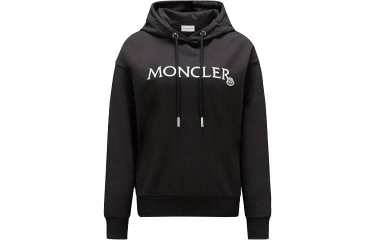 Худи Moncler FW23 Embroidered Logo Hoodie - изображение 1
